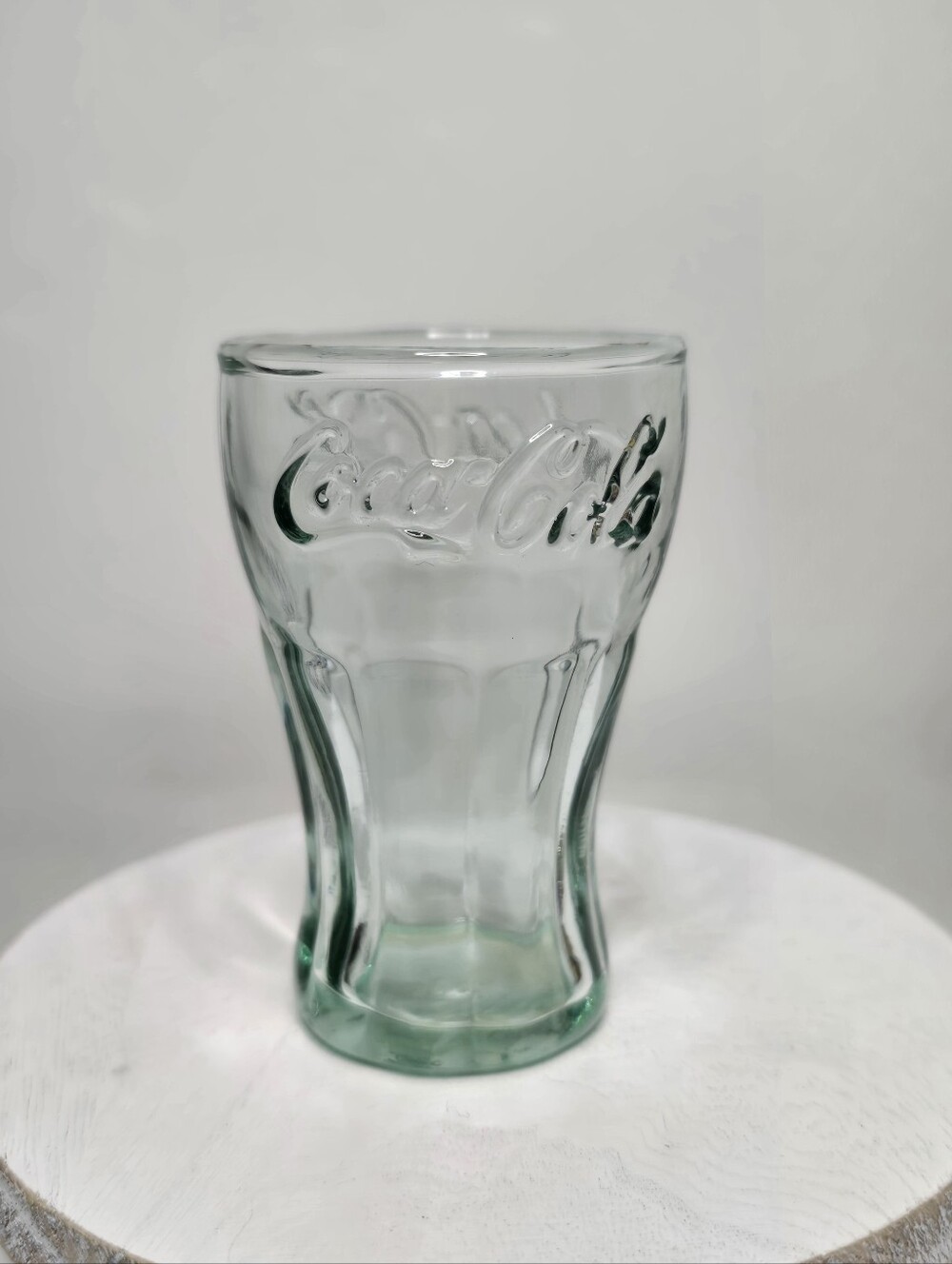 Coca-Cola Mini Coke Soda Glass - Made By Indiana Glass [ Read Details ]